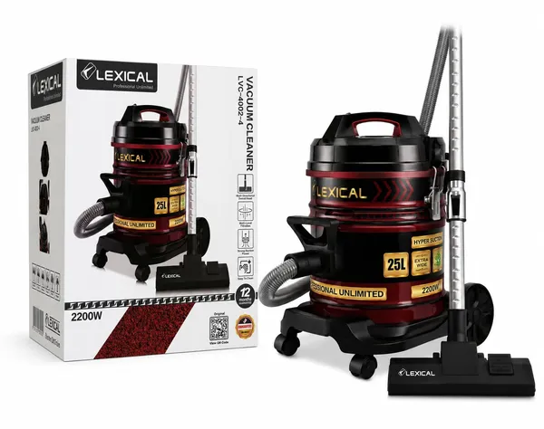 Lexıcal LVC-4002-4 2200 W quru torbalı 25 l — tozsoranlar