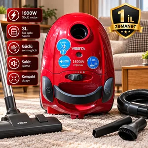 Vesta V316 Red, 1600 Vt, Konteyner, 3 L, 320 Vt