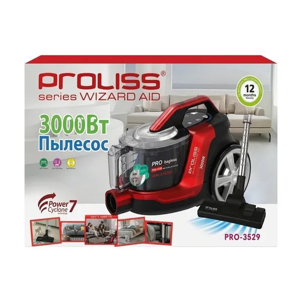 Proliss 3000/450 W konteynerli 3 l — пылесосы