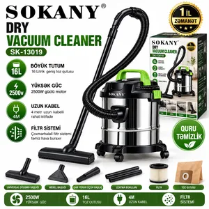 Sokany SK-13019, 2500 Vt, Konteyner, 16 l