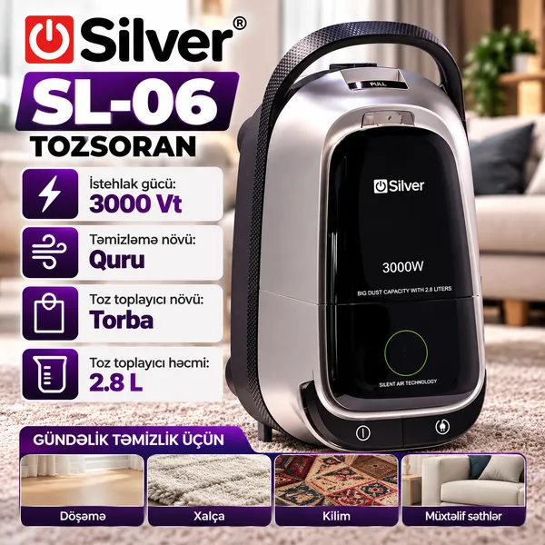 Silver SL-06 Pro — пылесосы