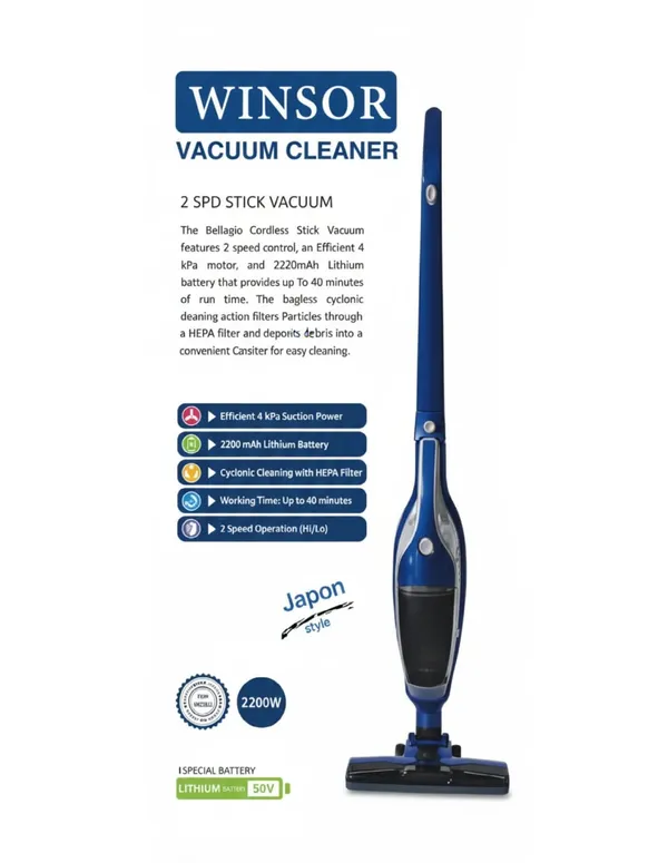 Vertikal tozsoran WINSOR WS-213 — пылесосы