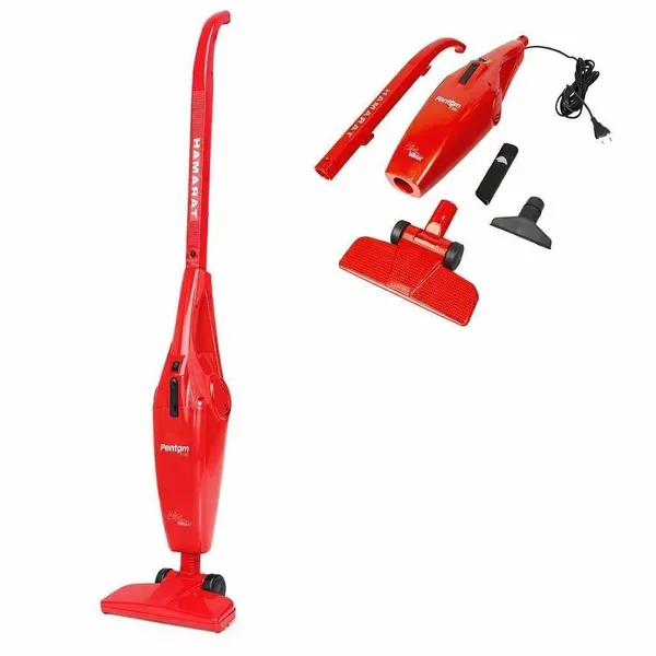 Vertikal tozsoran Fantom Red 500 Vt, 1 ml toz tutucu, 5 m şnur - AA-777-086 — пылесосы