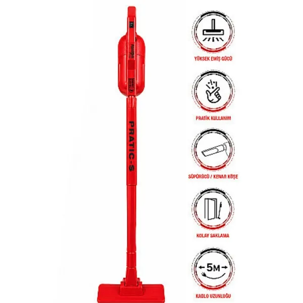 Vertikal tozsoran Fantom Pratik ON.1200 500W Red — пылесосы