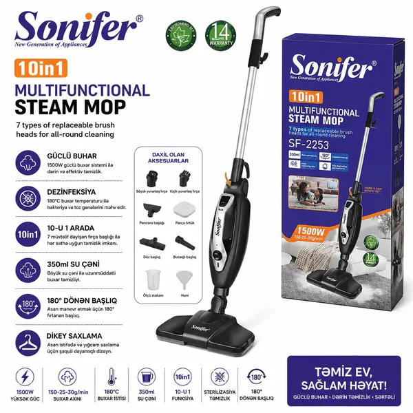 Vertikal tozsoran Sonifer SF-2253 — tozsoranlar