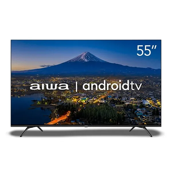 Aiwa 55 düym 4K UHD LED Google TV Qara — televizorlar
