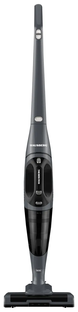 Vertikal tozsoran Hausberg HB-2029 ELH, simsiz, quru, qara, 460 ml