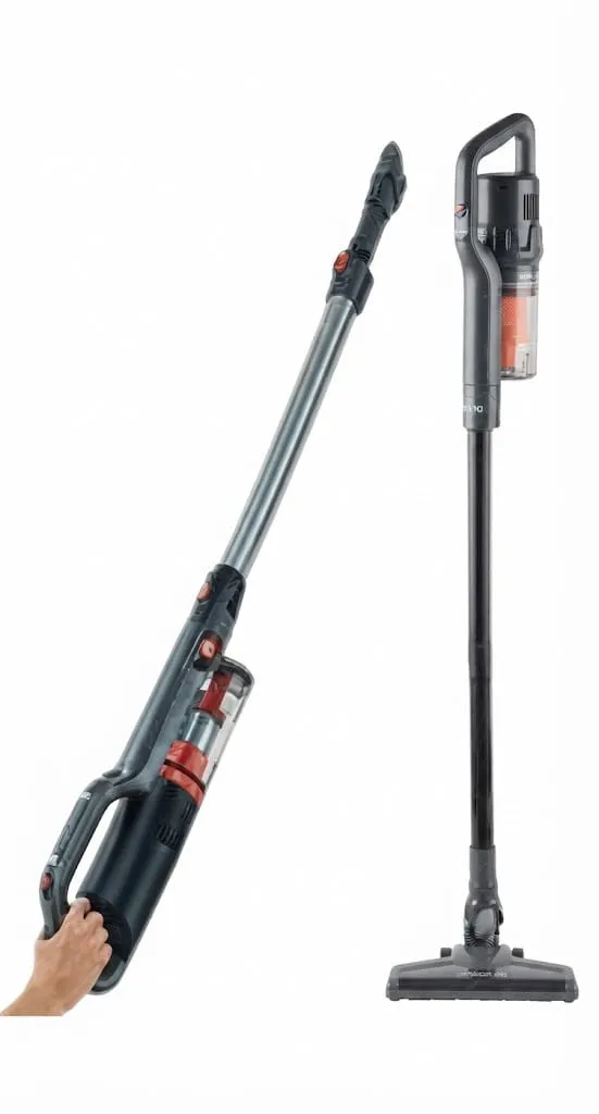 Vertikal tozsoran Ackiliss HV-775045, Simsiz, Quru, Qara, 2500 ml — пылесосы