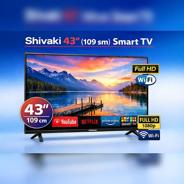 Shivaki S43NFC001 TM 43 düym Full HD+HDR Smart TV LCD (LED) — телевизоры