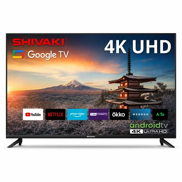 Shivaki S55NUCH900 55 düym 4K+HDR Smart TV LCD (LED) — телевизоры