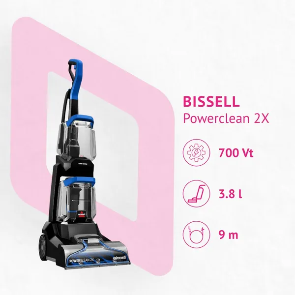 Yuyucu tozsoran Bissell Machines-Powerclean 2X-3878K-DS — пылесосы
