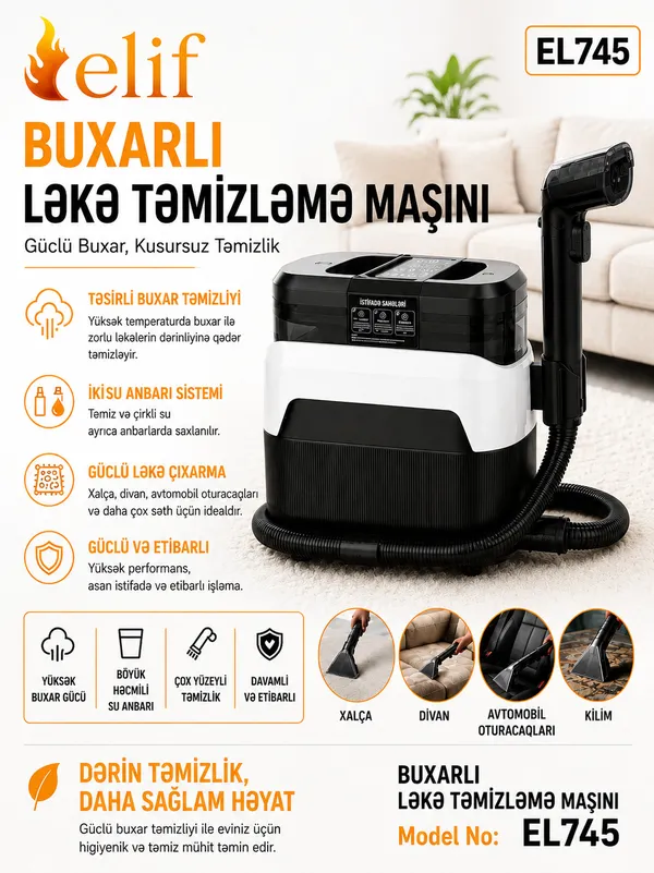 Yuyucu tozsoran Elif BM5555500 — пылесосы