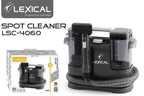 Yuyucu tozsoran Lexical LSC-4060, Sorma gücü 600 Vt, HEPA, İstehlak gücü 600 Vt, Qara — tozsoranlar