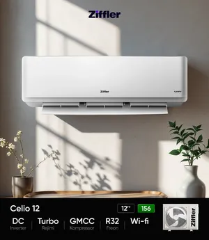 Ziffler Celio 12 DC Invertor, divar tipli, 12000 BTU
