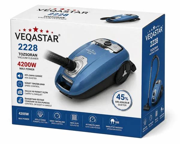 Veqastar 4200W — tozsoranlar