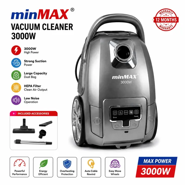 MinMax Torba 3000 Vt Quru 3 l — пылесосы